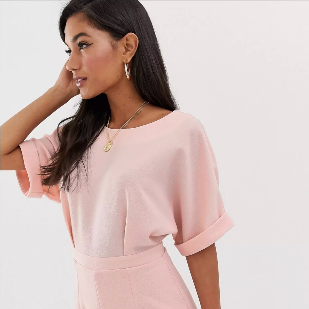 ASOS blush dress